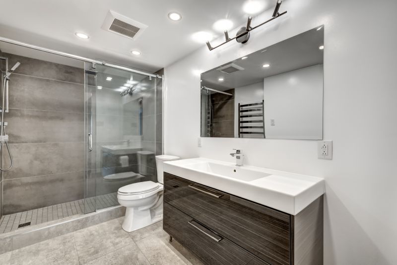 Modern Bathroom with Smart Features